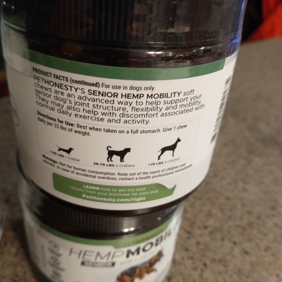 Pet honesty Senior Mobility chews - Picture 4 of 6